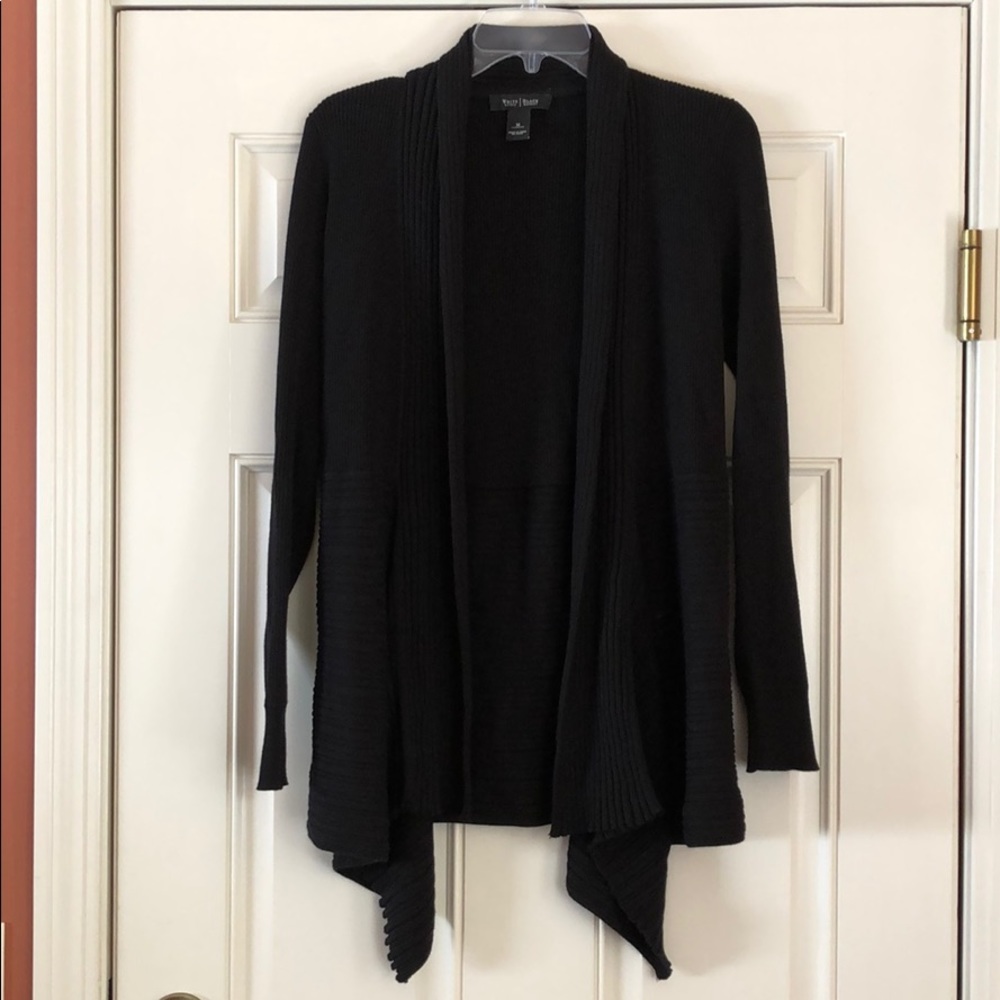 Open Draped Cardigan Sweater